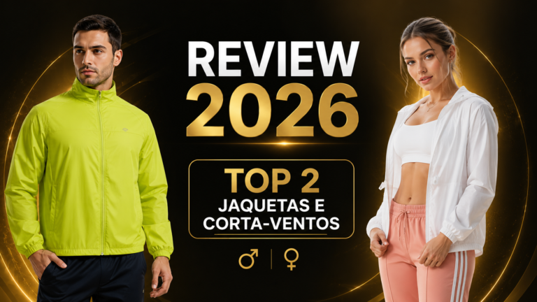 Review 2026: Top 2 Jaquetas e Corta-Ventos Masculinos e Femininos