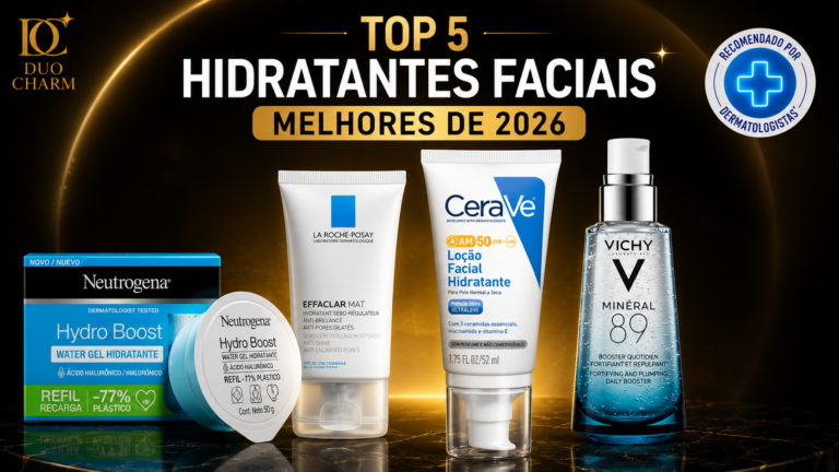 Top 4 Melhores Hidratantes Faciais para Quem Faz Academia em 2026