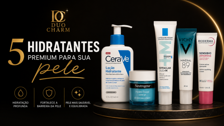 Os 5 Melhores Hidratantes Faciais para Comprar em 2026